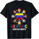 Hispanic Heritage Month Venezuela Flag Girl Boy Kids T-Shirt - T-Shirt | Black