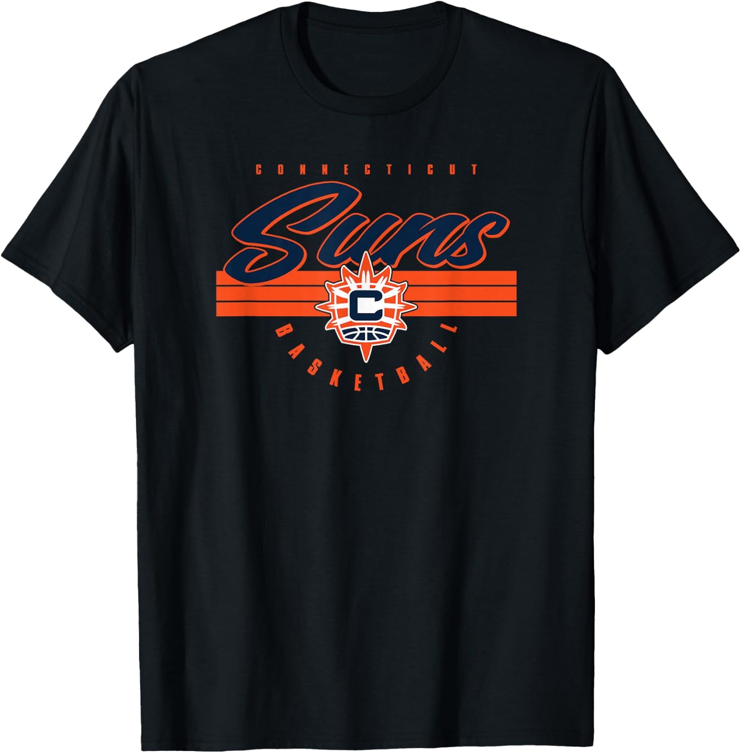 WNBA Connecticut Sun Off The Bench T-Shirt - T-Shirt | Black