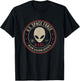 US Space Force Insignia Alien Liaison Officer funny Gift T-Shirt - T-Shirt | Black