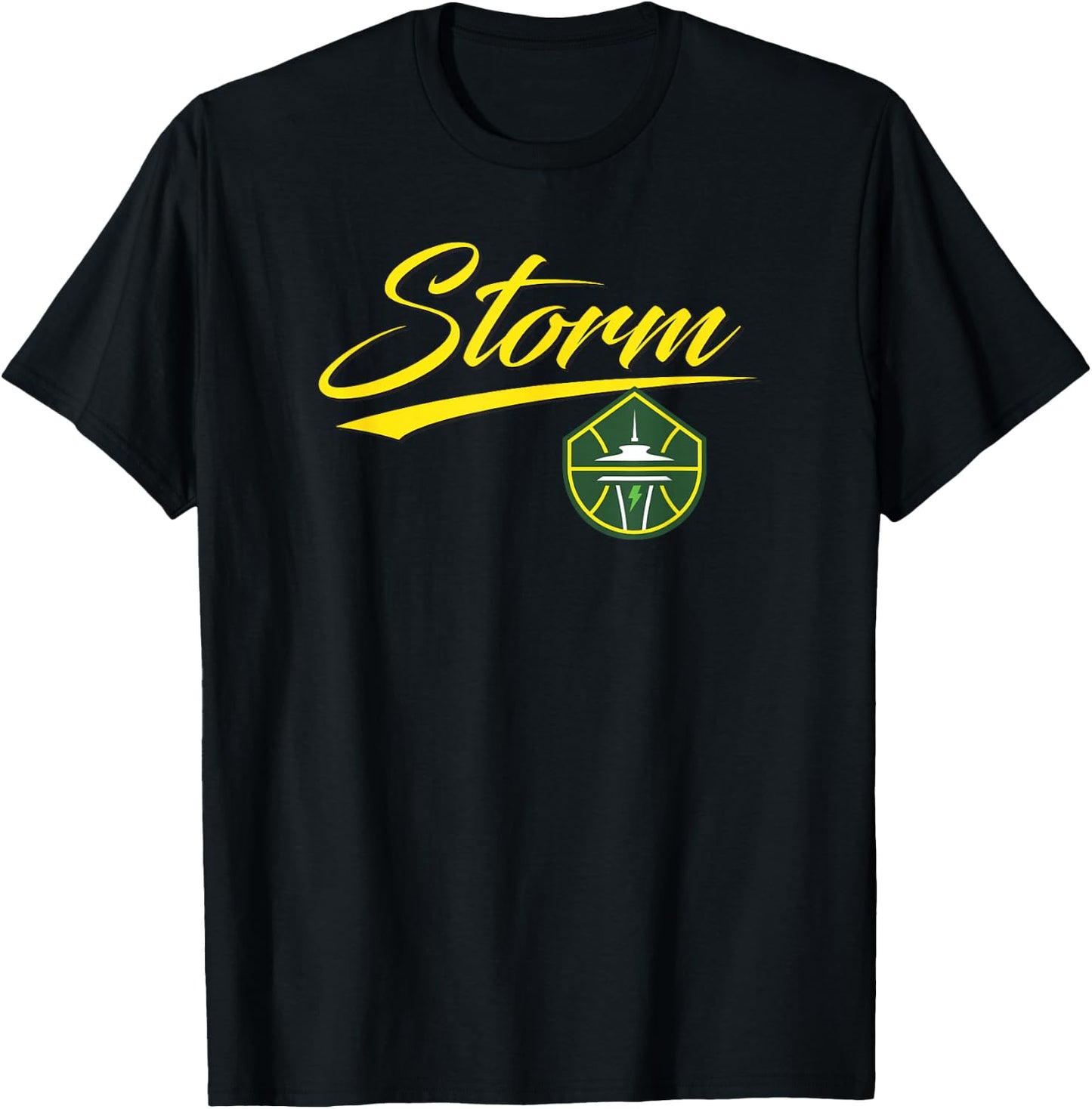 WNBA Seattle Storm Officially Licensed T-Shirt - T-Shirt | Black