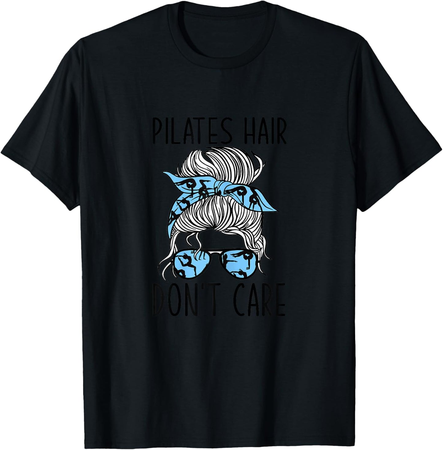 Meditation Pilates Instructor Graphic Design Pilates T-Shirt - T-Shirt | Black