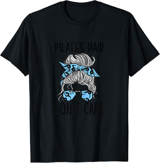Meditation Pilates Instructor Graphic Design Pilates T-Shirt - T-Shirt | Black