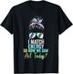 I Match Energy So How We Gon' Act Today Messy Bun Tie Dye T-Shirt - T-Shirt | Black