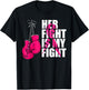 Breast Cancer Awareness Husband Support Squad T-Shirt - T-Shirt | Black