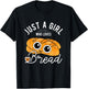 Just A Girl Who Loves Bread Breadmaker Baking Funny Baker T-Shirt - T-Shirt | Black