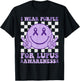 I Wear Purple For Lupus Awareness Happy Face & Ribbon Kids T-Shirt - T-Shirt | Black
