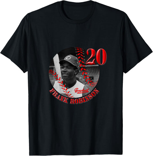 Frank Robinson_Baseball_002 T-Shirt - T-Shirt | Black