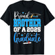 Senior 2025 Proud Brother Of A Class Of 2025 Graduate T-Shirt - T-Shirt | Black
