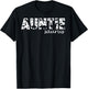 Auntiesaurus T Rex Dinosaur Auntie Saurus Family Matching T-Shirt - T-Shirt | Black