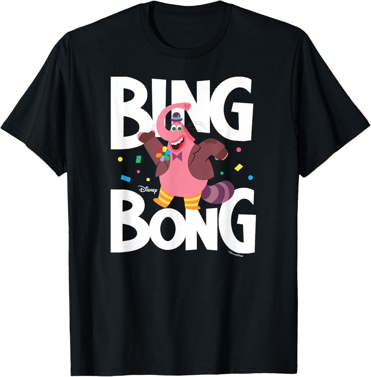 Inside Out - Bing Bong T-Shirt - T-Shirt | Black