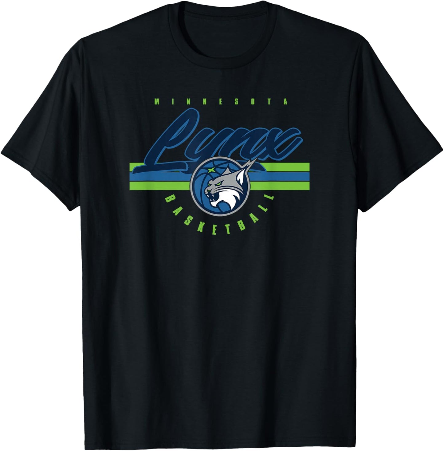 WNBA Minnesota Lynx Off The Bench T-Shirt - T-Shirt | Black