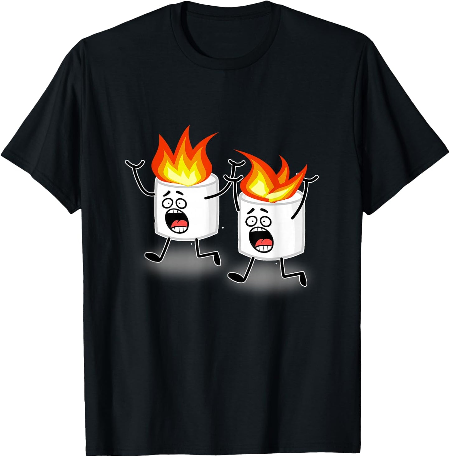 Children's Camp Camping Funny Boys Kids T-Shirt - T-Shirt | Black