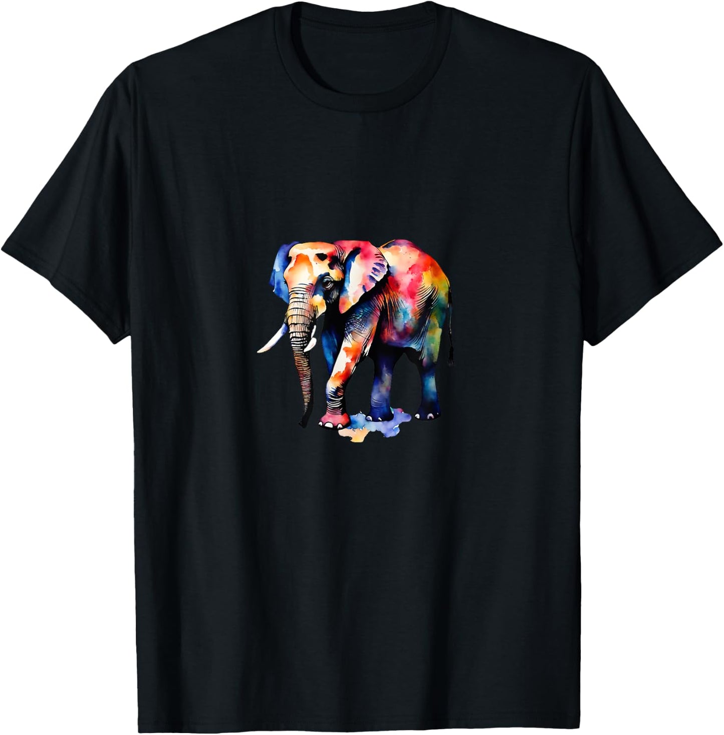 Elephant Lover's World Elephant Day - Support Wildlife T-Shirt - T-Shirt | Black
