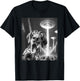 Funny German Shorthaired Pointer Alien UFO Taking a Selfie T-Shirt - T-Shirt | Black
