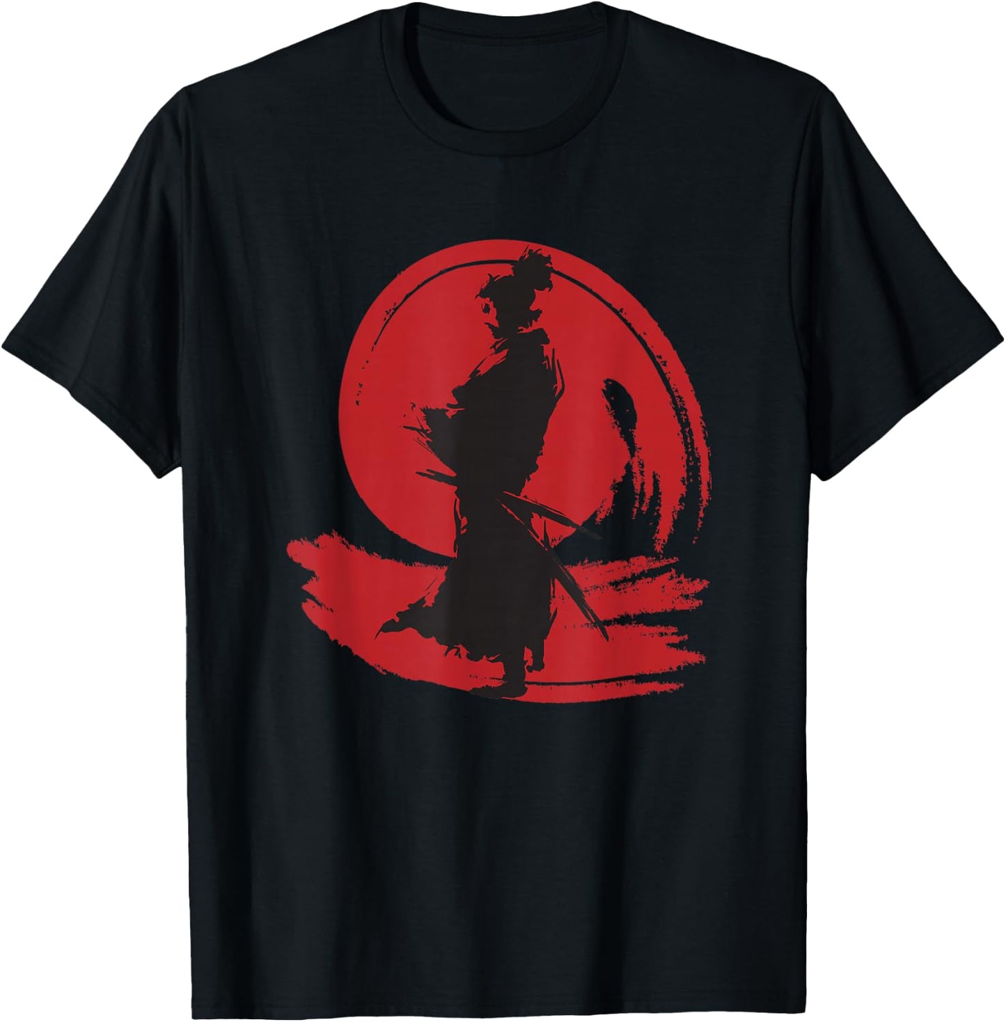 Miyamoto Musashi Samurai Bushido Warrior Wisdom T-Shirt - T-Shirt | Black