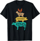 Be Kind to Every Kind Retro Vintage Funny Vegetarian Vegan Small T-Shirt - T-Shirt | Black