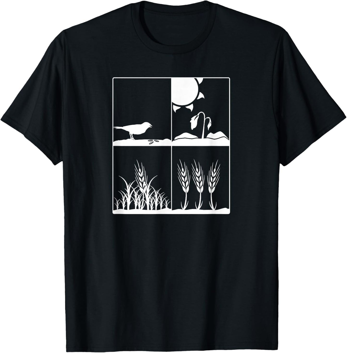 Parable of the Sower Christian T-Shirt - T-Shirt | Black