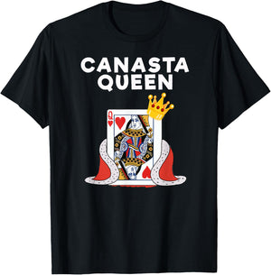 Canasta - Funny Canasta Queen Shirt T-Shirt - T-Shirt | Black