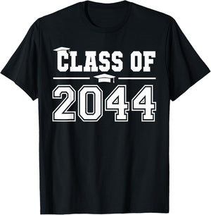 Class of 2044 Grow With Me First Day of School Graduation T-Shirt - T-Shirt | Black