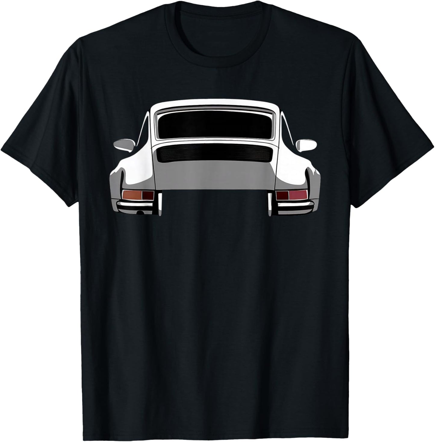 Legendary Racing Sports Car Iconic Racing Car 911 Silhouette T-Shirt - T-Shirt | Black