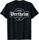 Wertheim Germany City Travel Vintage Style T-Shirt - T-Shirt | Black