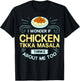 Chicken Tikka Masala Gift Indian Food T-Shirt - T-Shirt | Black