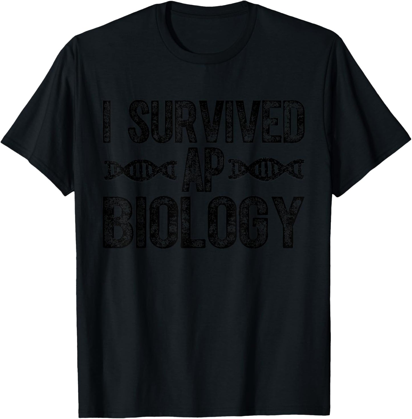 I Survived AP Biology AP Bio Exam T-Shirt - T-Shirt | Black