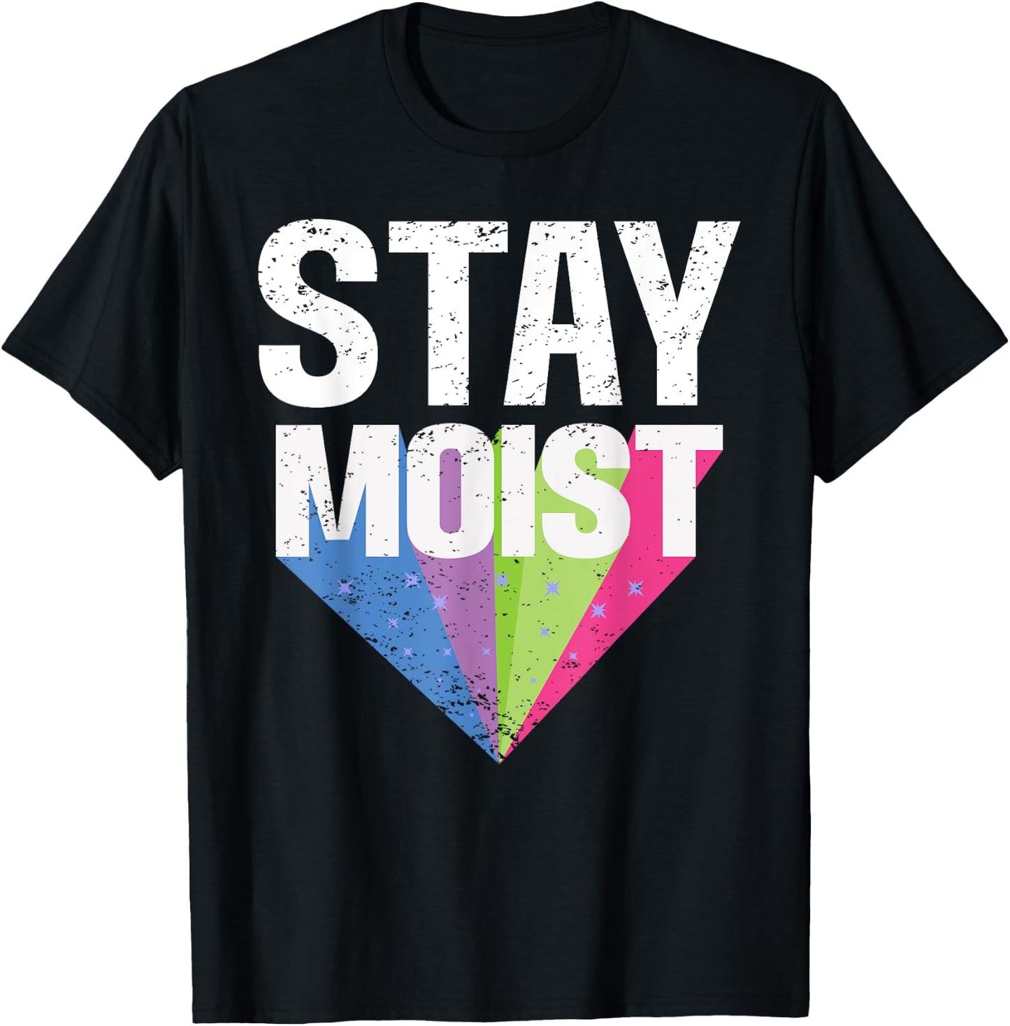 Moist Funny Meme Offensive Weird Cool Hilarious Humorous T-Shirt - T-Shirt | Black