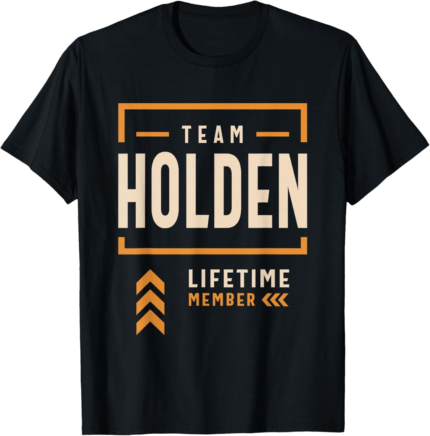 Team Holden Lifetime Member Funny Name Holden T-Shirt - T-Shirt | Black