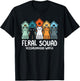 Feral Squad Neighborhood Watch Feral Cat Adoption Rescue Men Women Girls Kids T-Shirt - T-Shirt | Black
