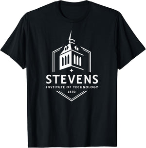 Stevens Institute of Technology by Steve State -Adults Red Short Sleeve T-Shirt - T-Shirt | Black