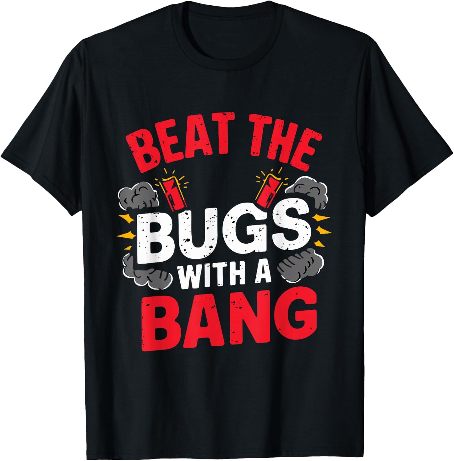 Insect Humor Funny Mosquito Ant Picnic Bug Repellent T-Shirt - T-Shirt | Black