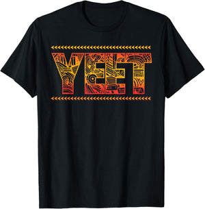 Yeet Funny Summer Saying Quote Slang Men Boys Kids Women T-Shirt - T-Shirt | Black