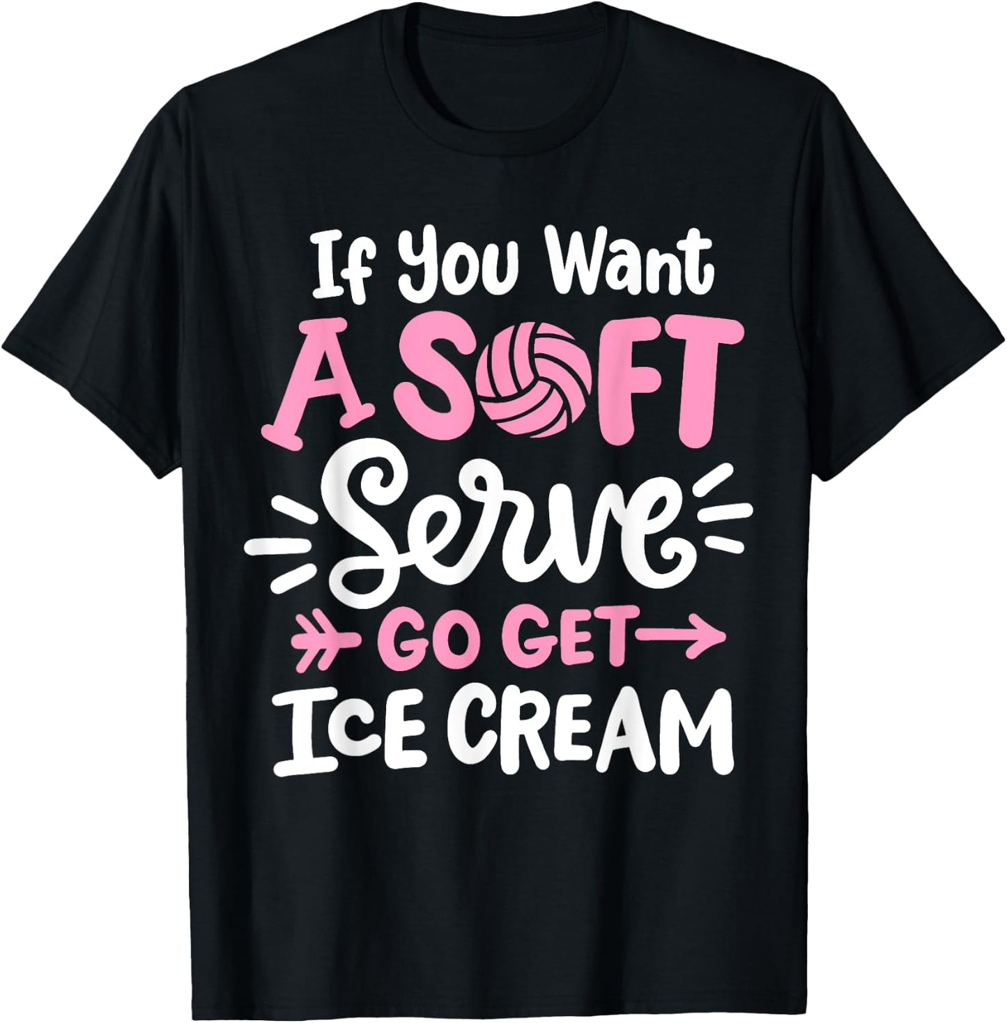 Volleyball T-Shirt - T-Shirt | Black