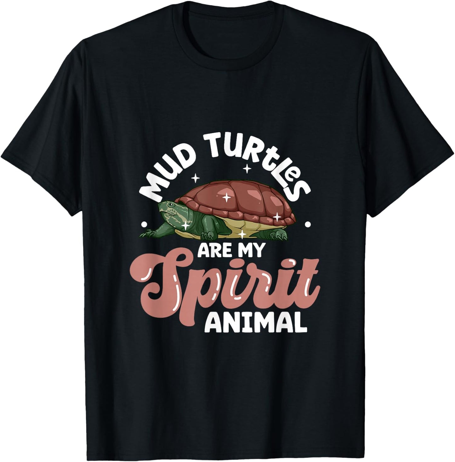 My spirit animal - Mud Turtle T-Shirt - T-Shirt | Black