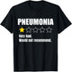 Pneumonia Awareness Warrior Support T-Shirt - T-Shirt | Black