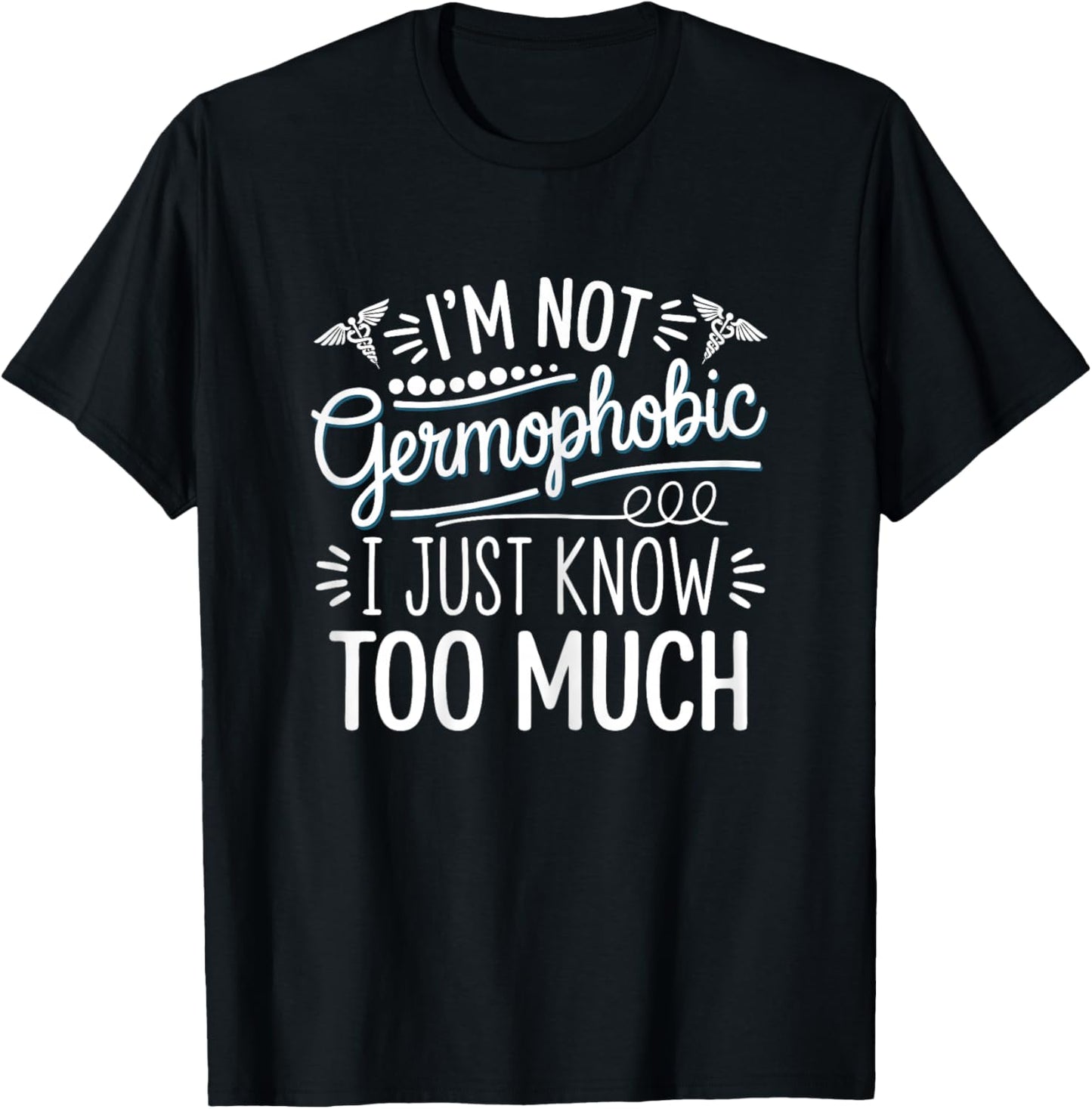 Infection Control Disinfect Germs Infection Control Nurse T-Shirt - T-Shirt | Black
