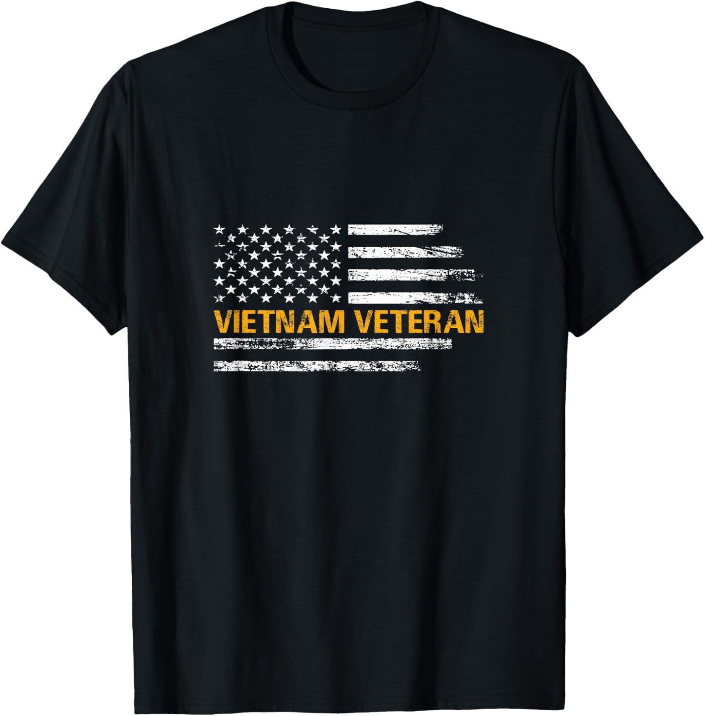 Proud Vietnam Veteran Family Matching T-Shirt - T-Shirt | Black