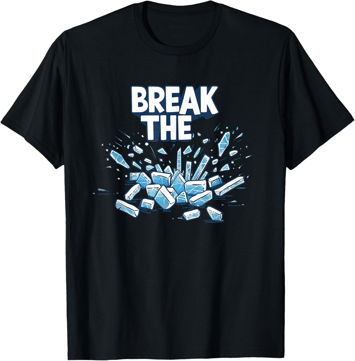 Break the Ice Costume for Boys and Girls T-Shirt - T-Shirt | Black