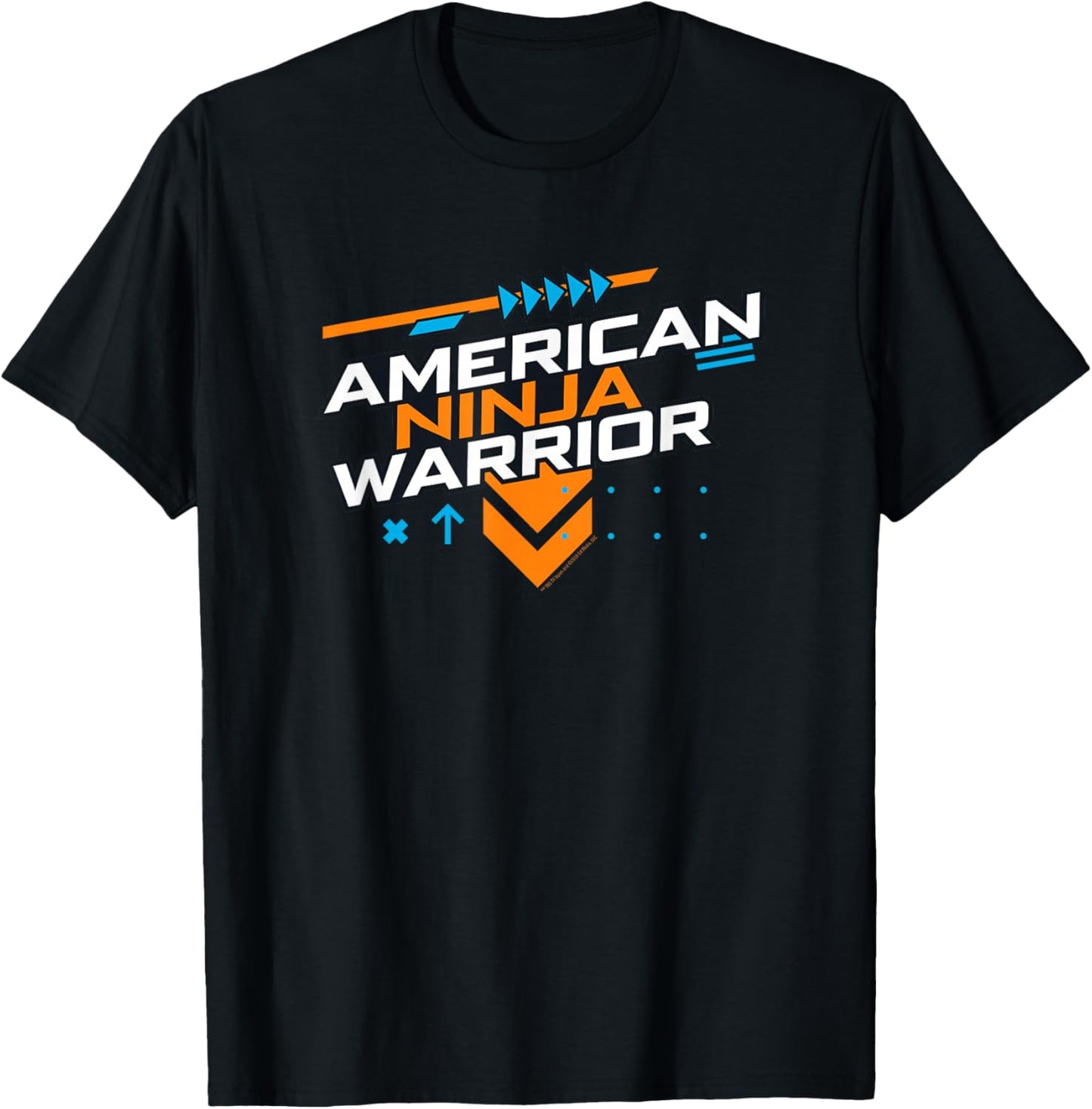 American Ninja Warrior Graphic Standard T-Shirt - T-Shirt | Black