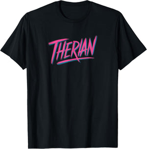 Pink Otherkin Modern Therian T-Shirt - T-Shirt | Black