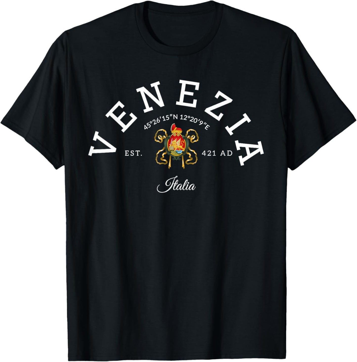 Venezia Italia trip Venezia Venezia Italy Venezia vacation T-Shirt - T-Shirt | Black