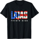 Lajas Puerto Rico, Puerto Rican flag T-Shirt - T-Shirt | Black