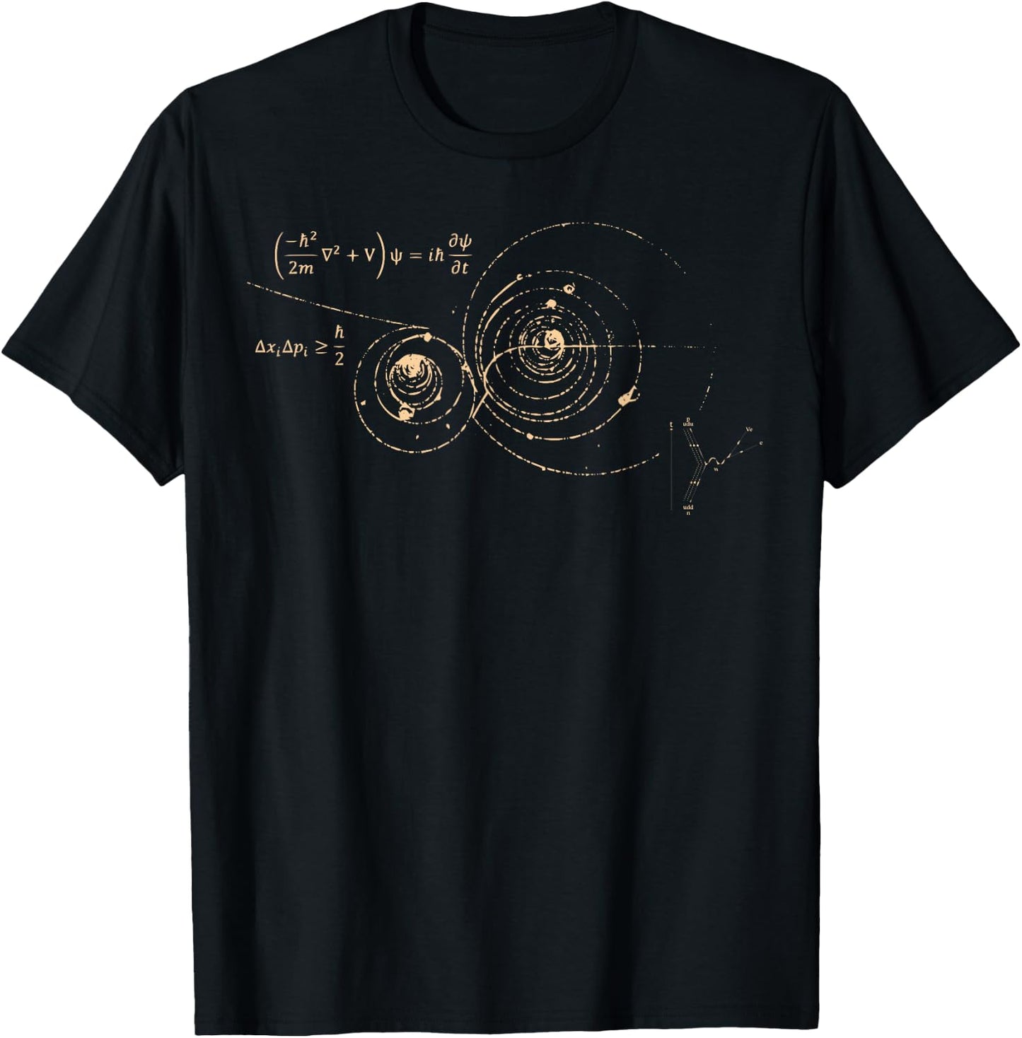 Higgs Boson Particle Physics Quantum Mechanics Teacher T-Shirt - T-Shirt | Black