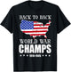 World War Champs 4th Of July T-Shirt - T-Shirt | Black