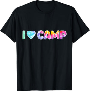 I Love Summer Camp T-Shirt - T-Shirt | Black