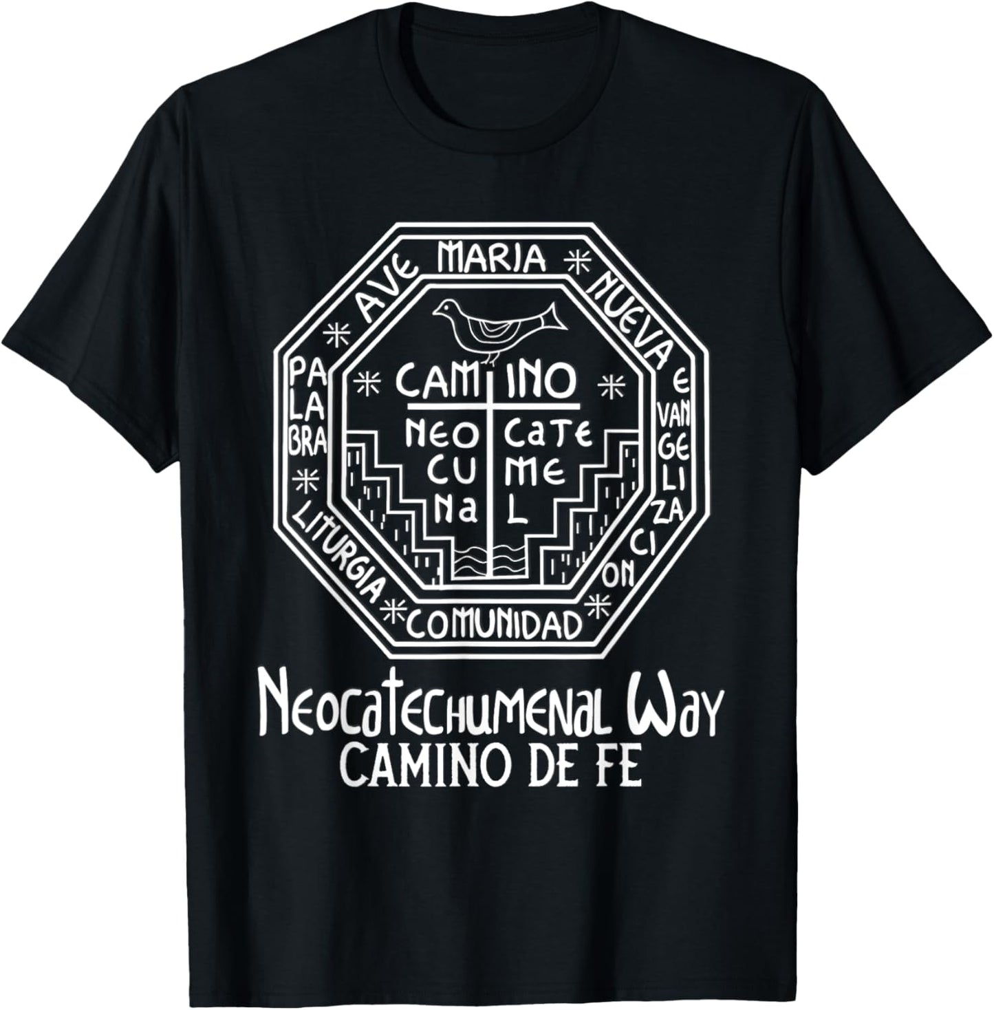Neocatechumenal Way NCW Modern Catholic T-Shirt - T-Shirt | Black