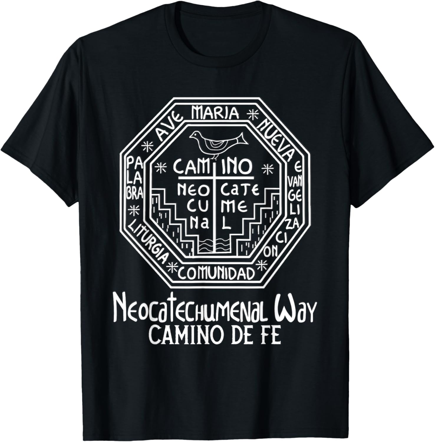 Neocatechumenal Way NCW Modern Catholic T-Shirt - T-Shirt | Black