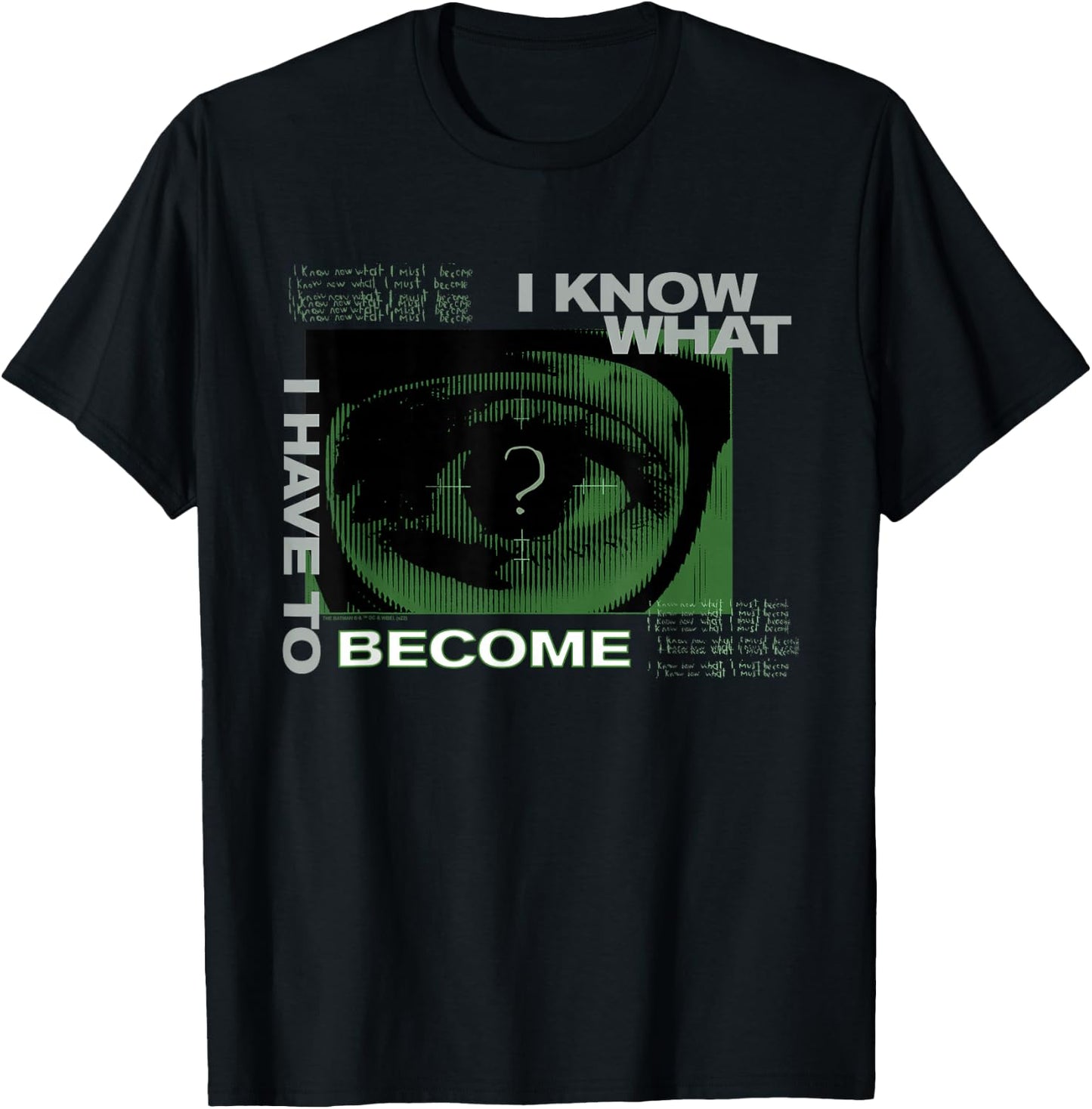 The Batman Become The Riddler T-Shirt - T-Shirt | Black