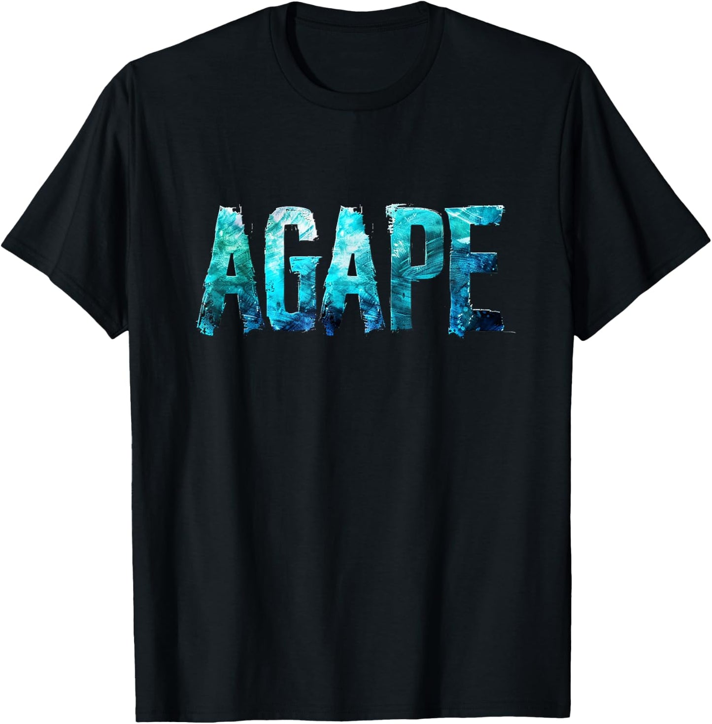 Christian Faith - Love Agape T-Shirt - T-Shirt | Black